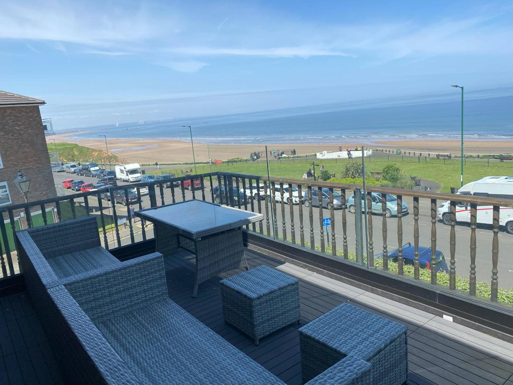 Captain'S Deck Beach Balcony Perfectlysaltburn Kültér fotó