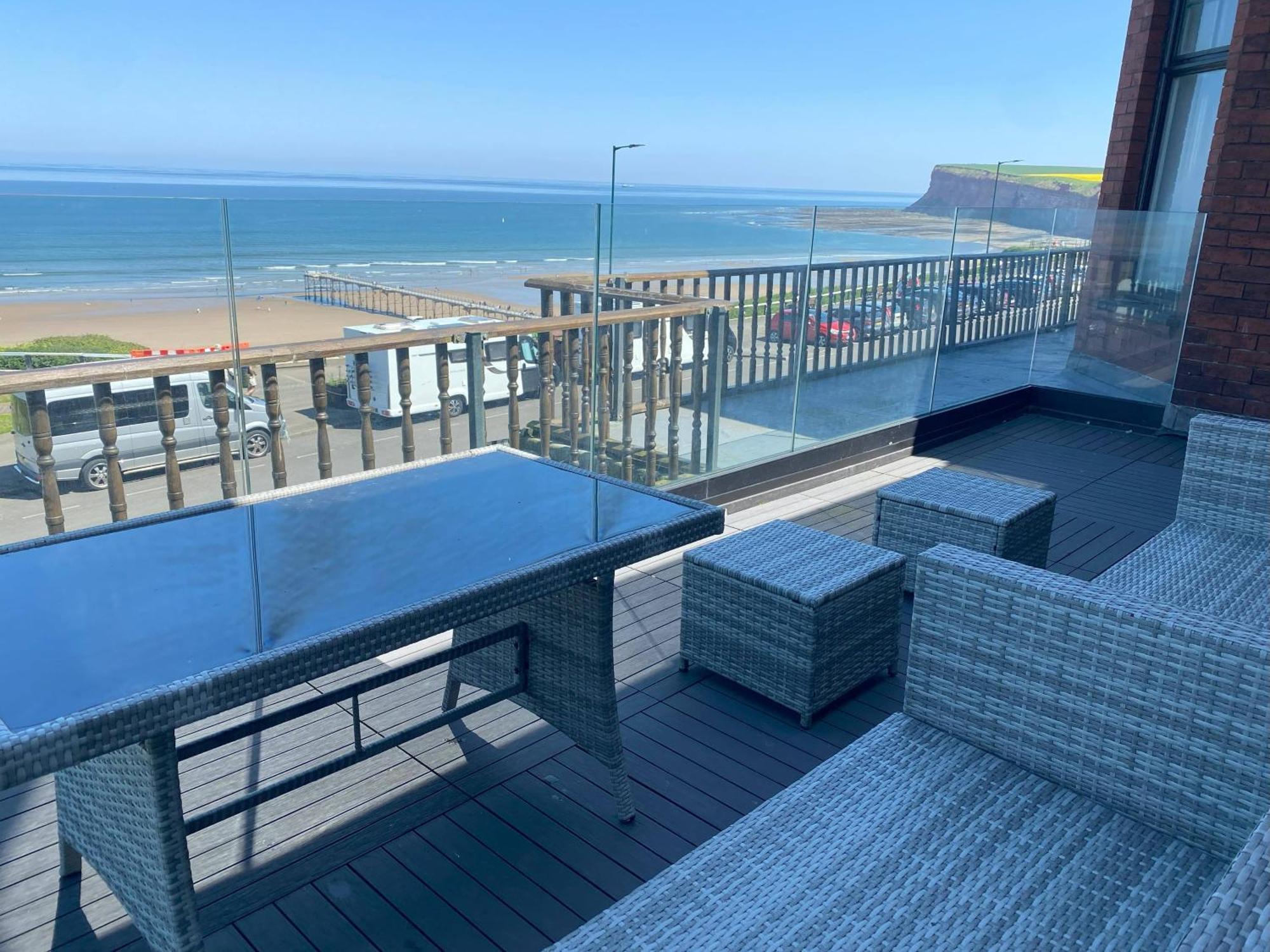 Captain'S Deck Beach Balcony Perfectlysaltburn Kültér fotó